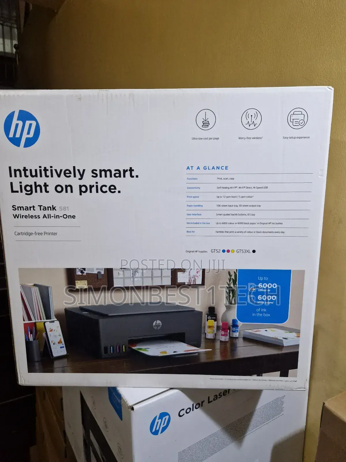 HP Smart Tank 581 Wireless 3 in 1