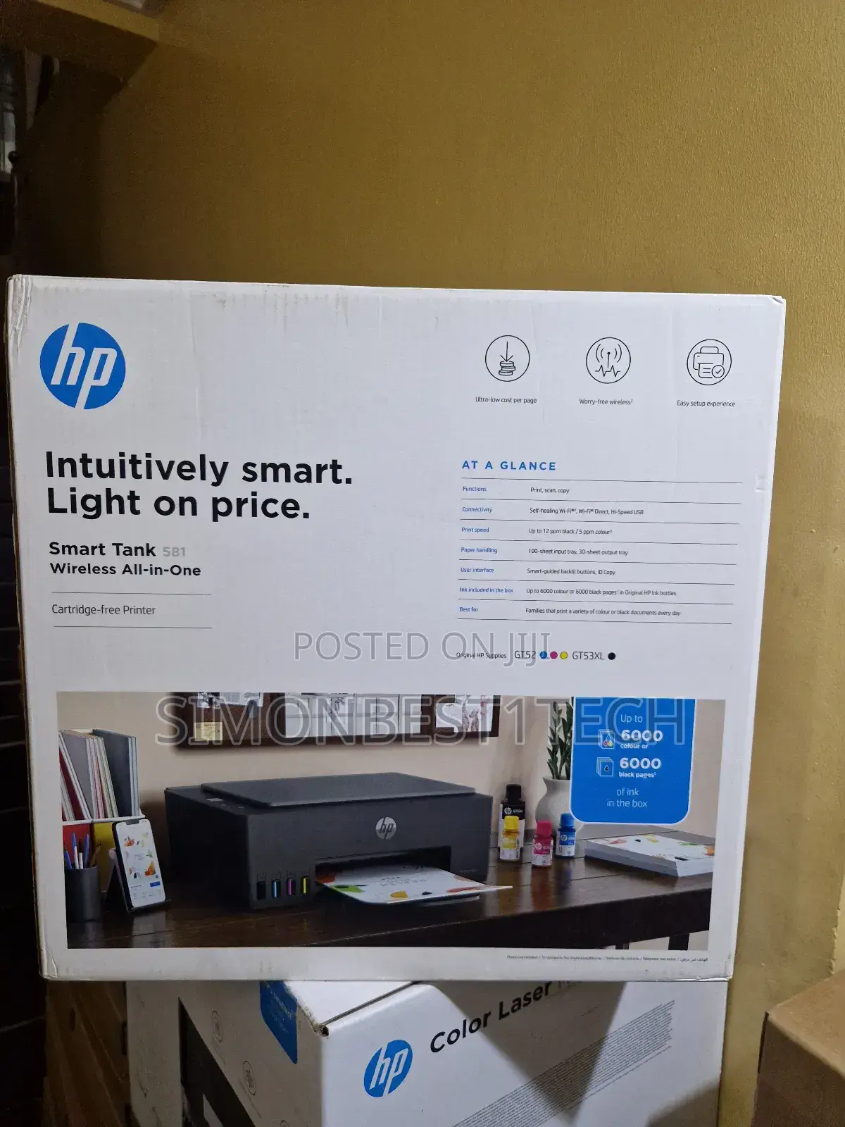 HP Smart Tank 581 Wireless 3 in 1
