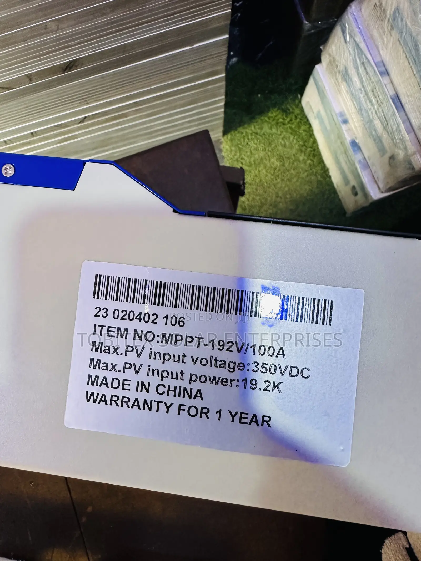 100a Yohako Solar Charger Controller /192v