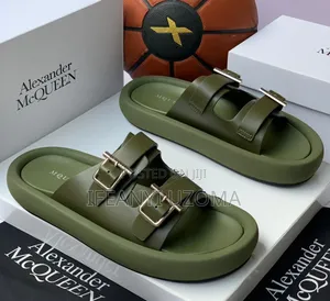 Alexander McQueen Luxury Designer Slippers