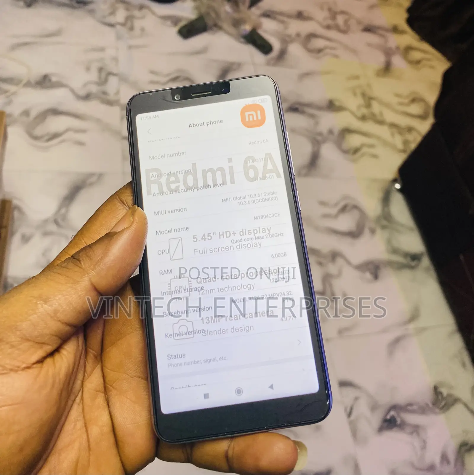 New Xiaomi Redmi 6 64 GB Black