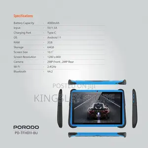 New Tablet 64 GB Blue