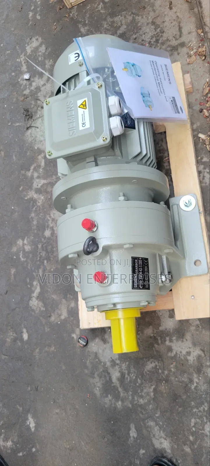 5hp Siemens Gear Motor