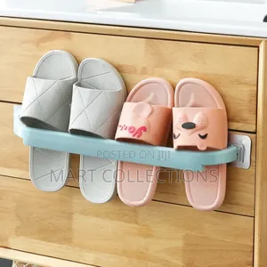 Durable Adhesive Towel Shoe Hanger – Multipurpose Towel Rack