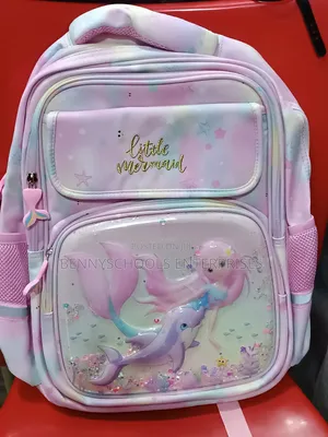 Pink Quality Children Girls Turkey Stock School Bag