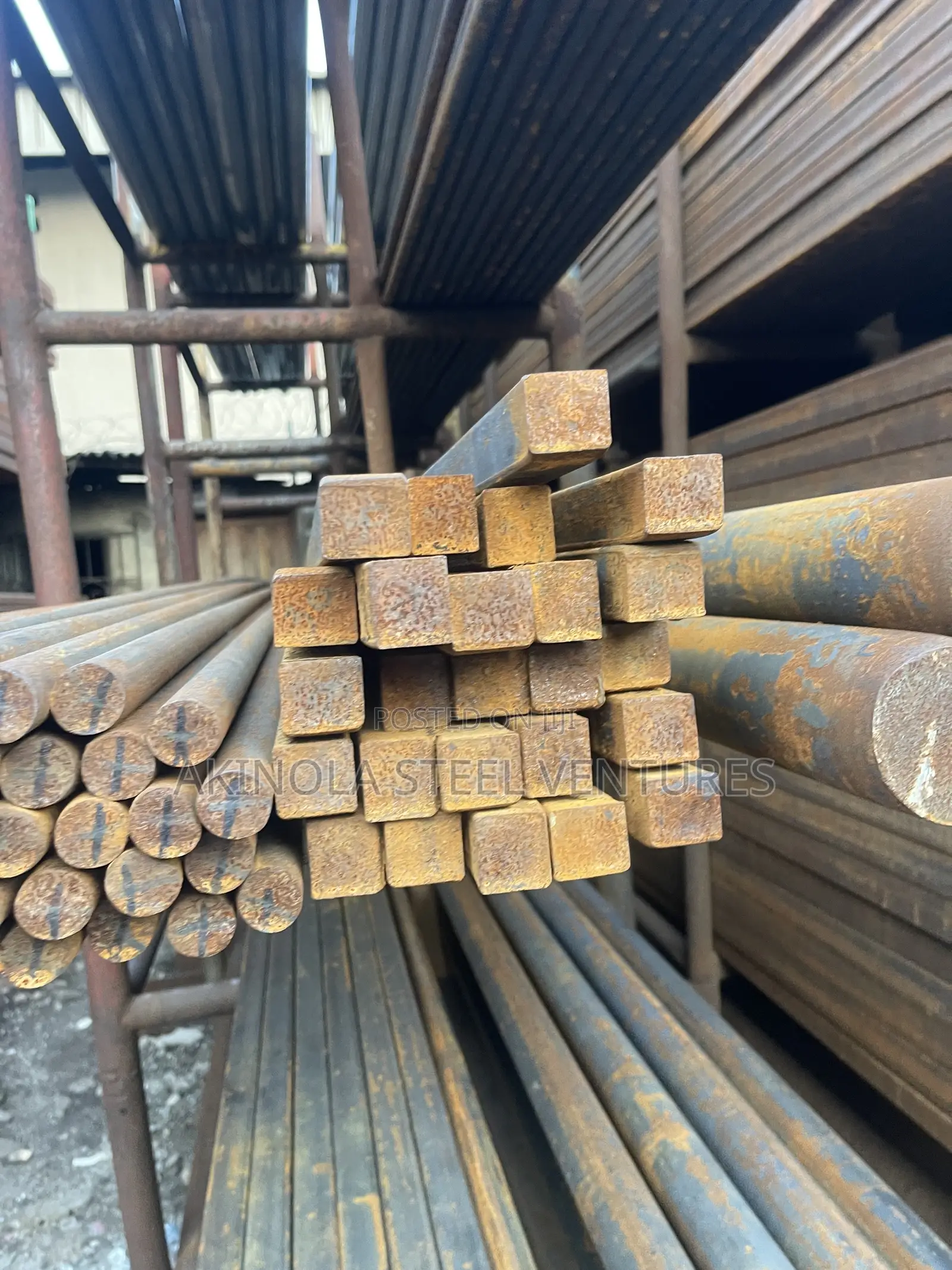 30mm X 30mm by 6mtrs Mild Steel Square Rod