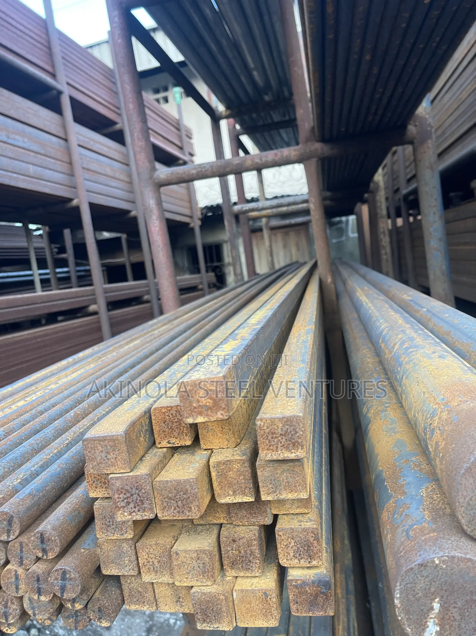 30mm X 30mm by 6mtrs Mild Steel Square Rod