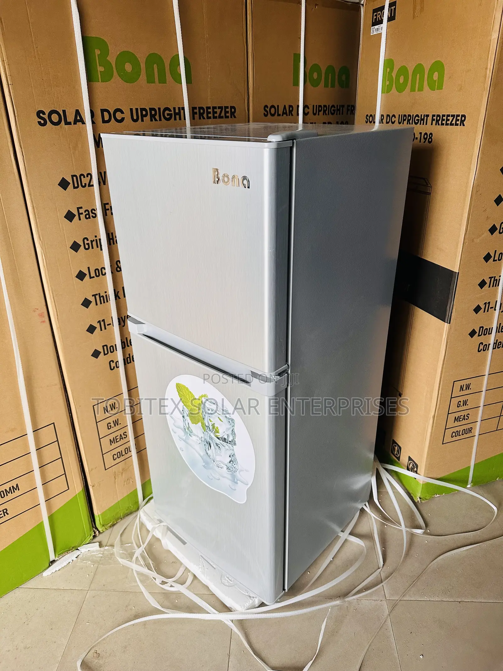 198l Bona Solar Standing Fridge