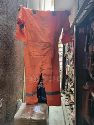 Orange Safety Coverall