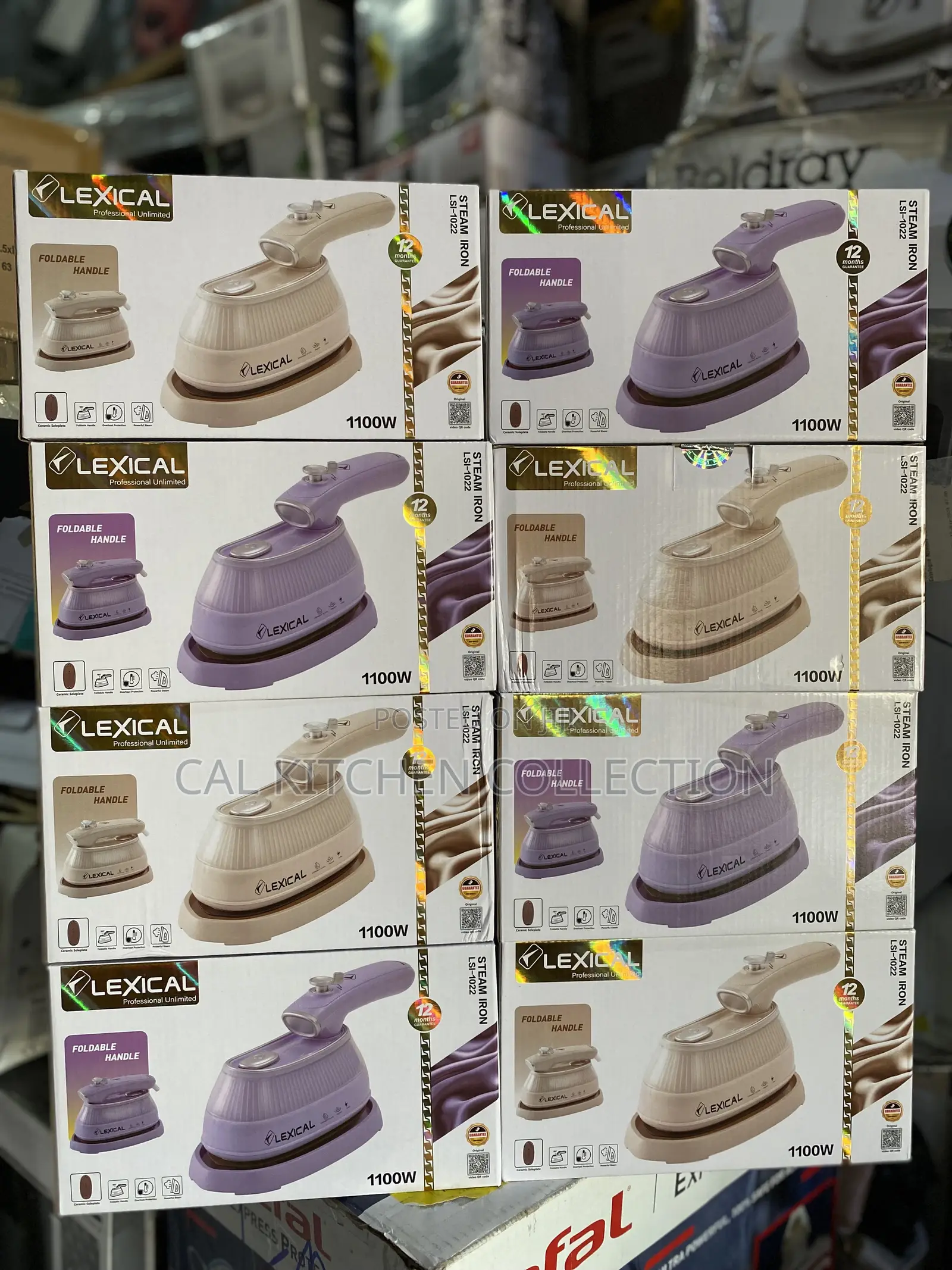 Lexical Foldable Steam Iron
