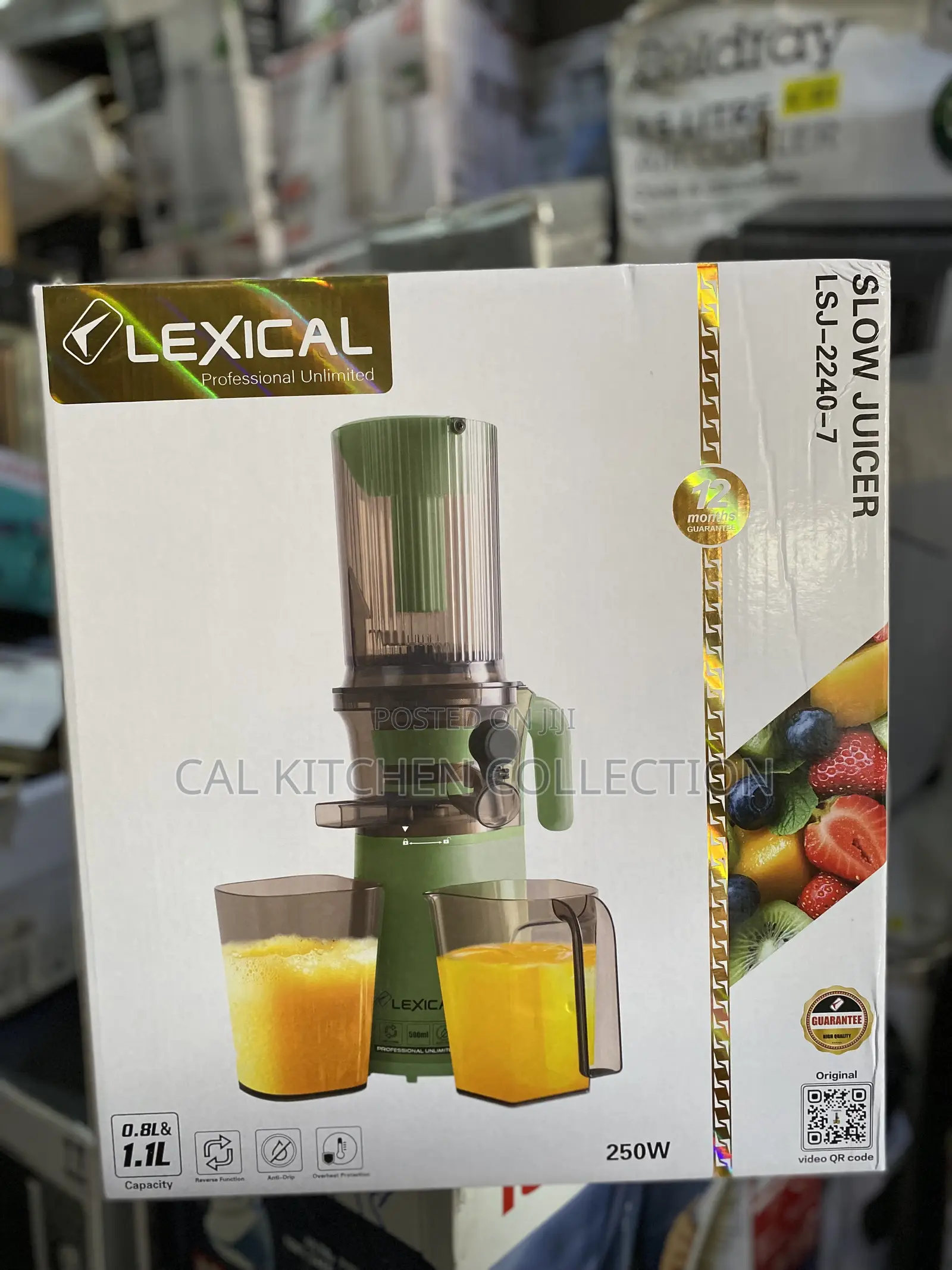 Lexical Slow Juicer With Crushing Blade