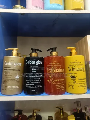 Golden Glow Whitening Shower Gel - Skincare Store