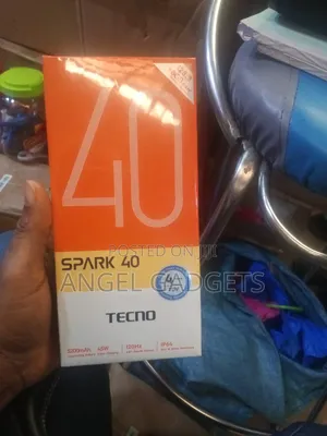 New Tecno Spark 40 128 GB Black