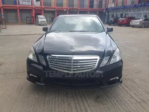 Mercedes-Benz E550 2010 Black