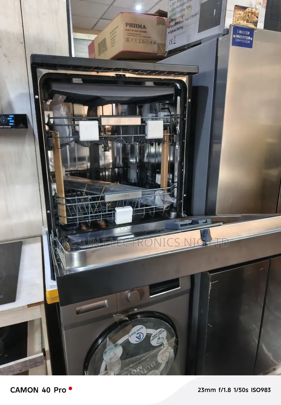 Original High Quality Phiima 2025 Model Built-in Dishwasher Etc.