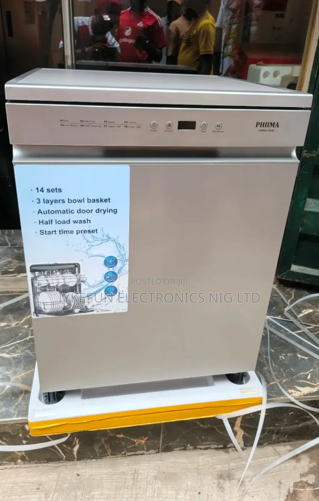 Original Quality Phiima Built-in Dishwasher With Display German 