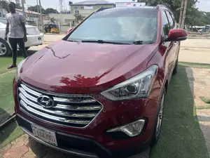 Hyundai Santa Fe Limited 4dr SUV (3.3L 6cyl 6A) 2014 Red