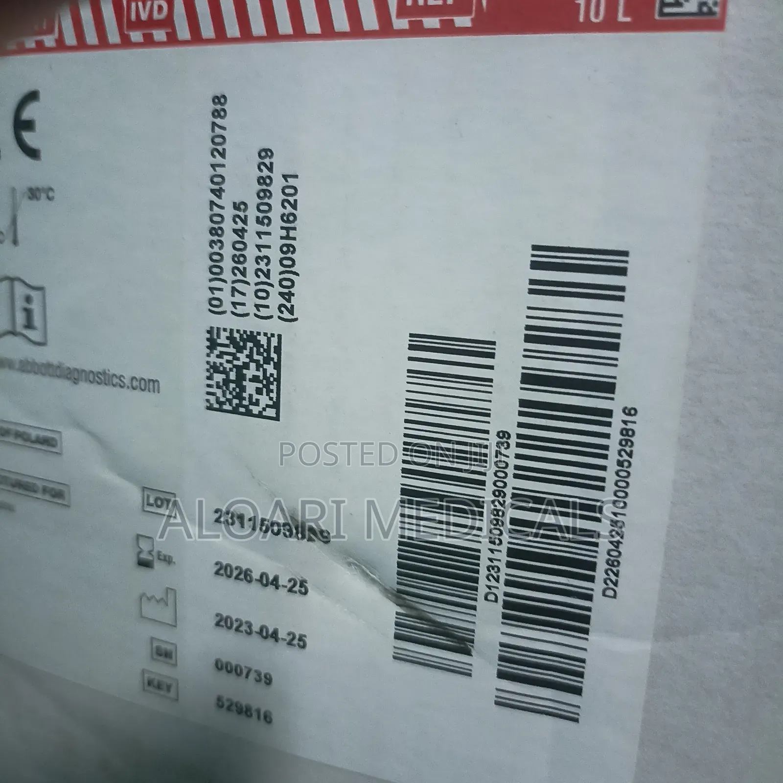Abbott Emerald 22 5-part Hematology Analyser And Reagents