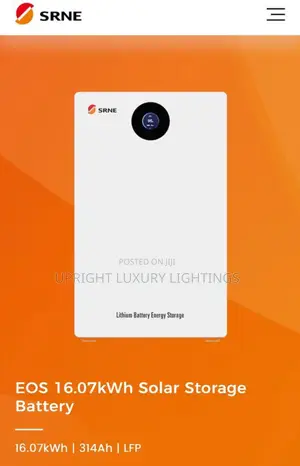 16.07kwh Lithium Battery Srne