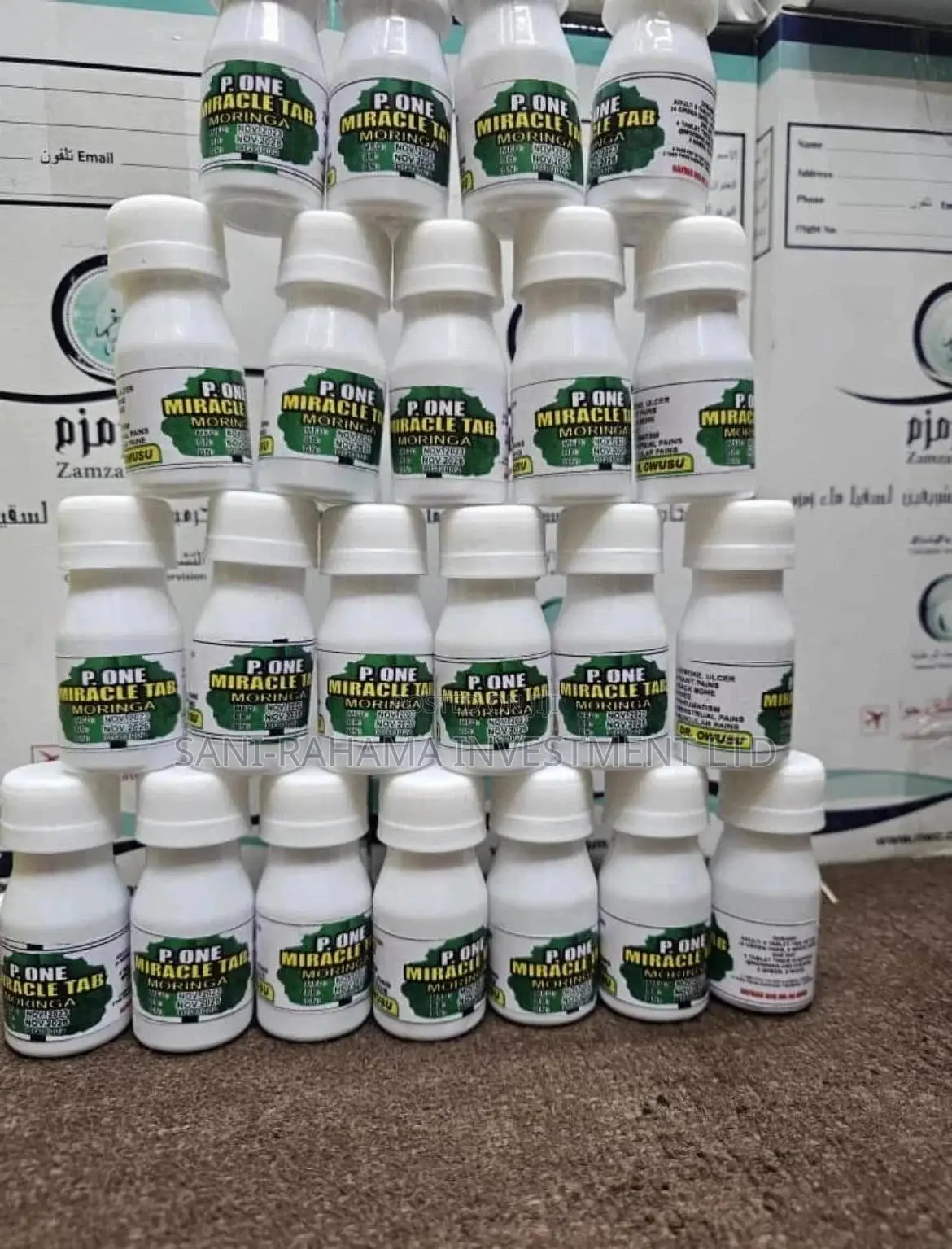 P. One Miracle Tablet ( Moringa Tablet).