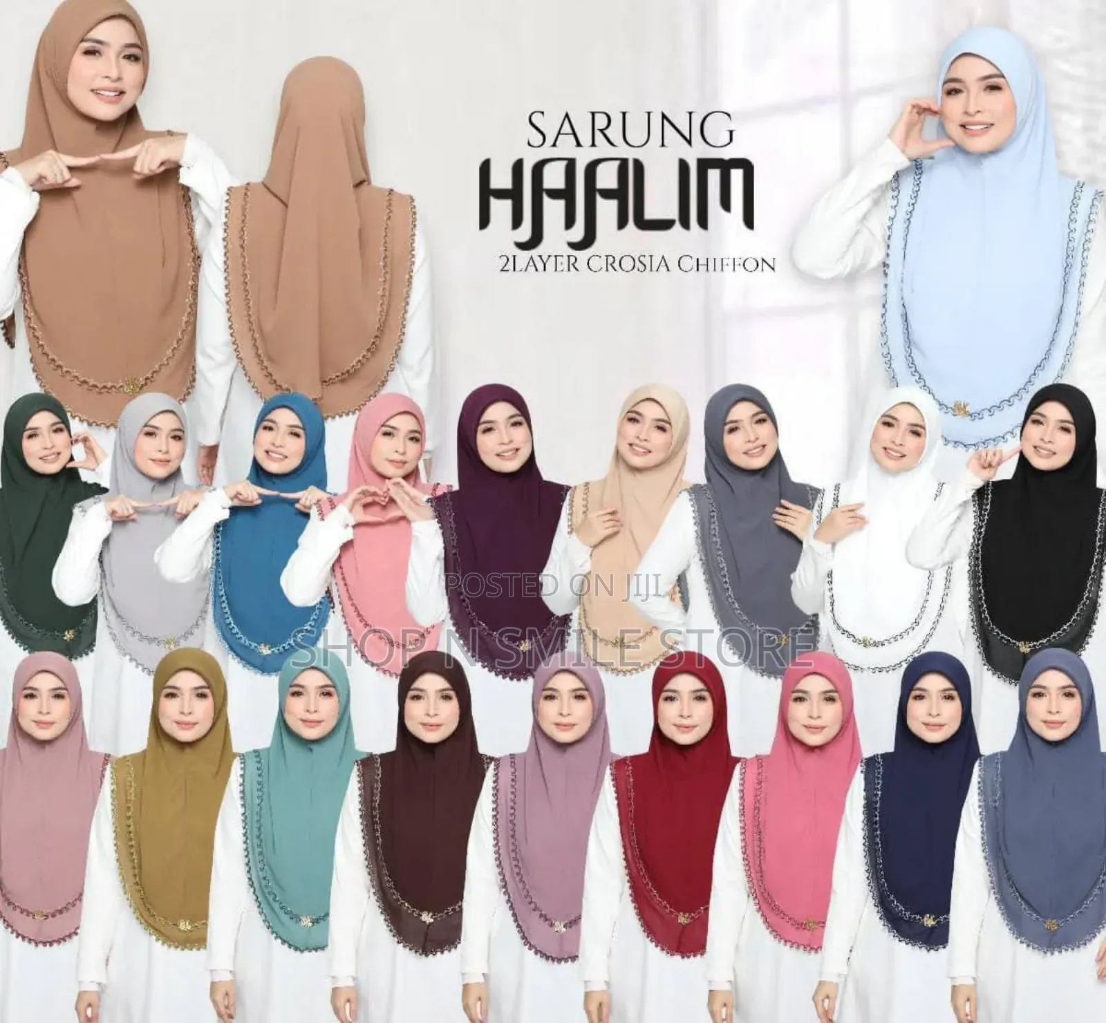 Malaysia Chiffon Hijabs