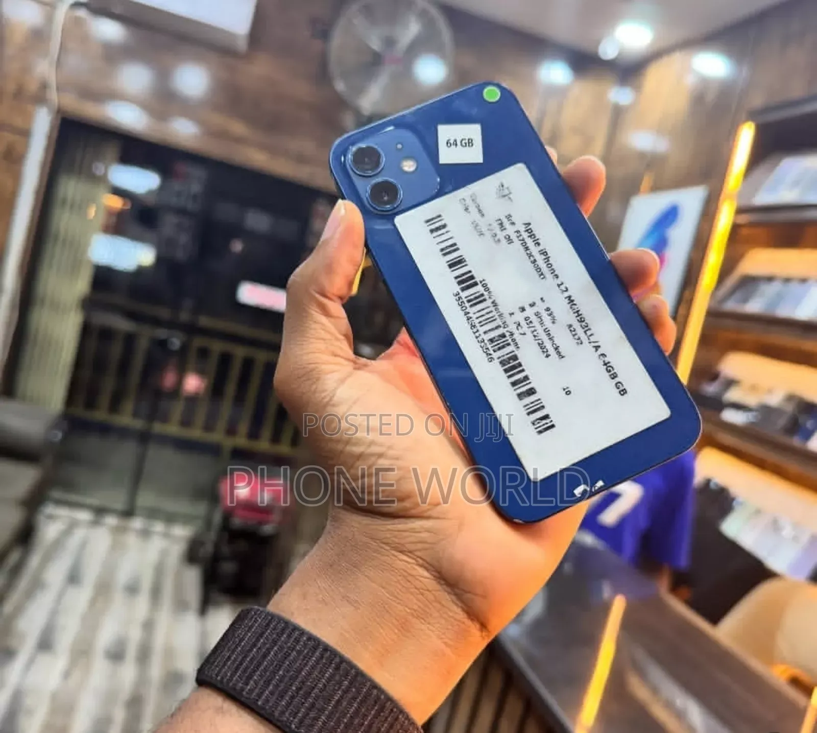 Apple iPhone 12 256 GB Blue in Ikeja Mobile Phones, Phone World Jiji.ng