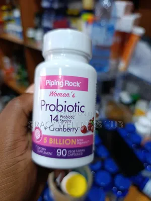 Piping Rock Probiotic With Cranberry for Women |90 Caps