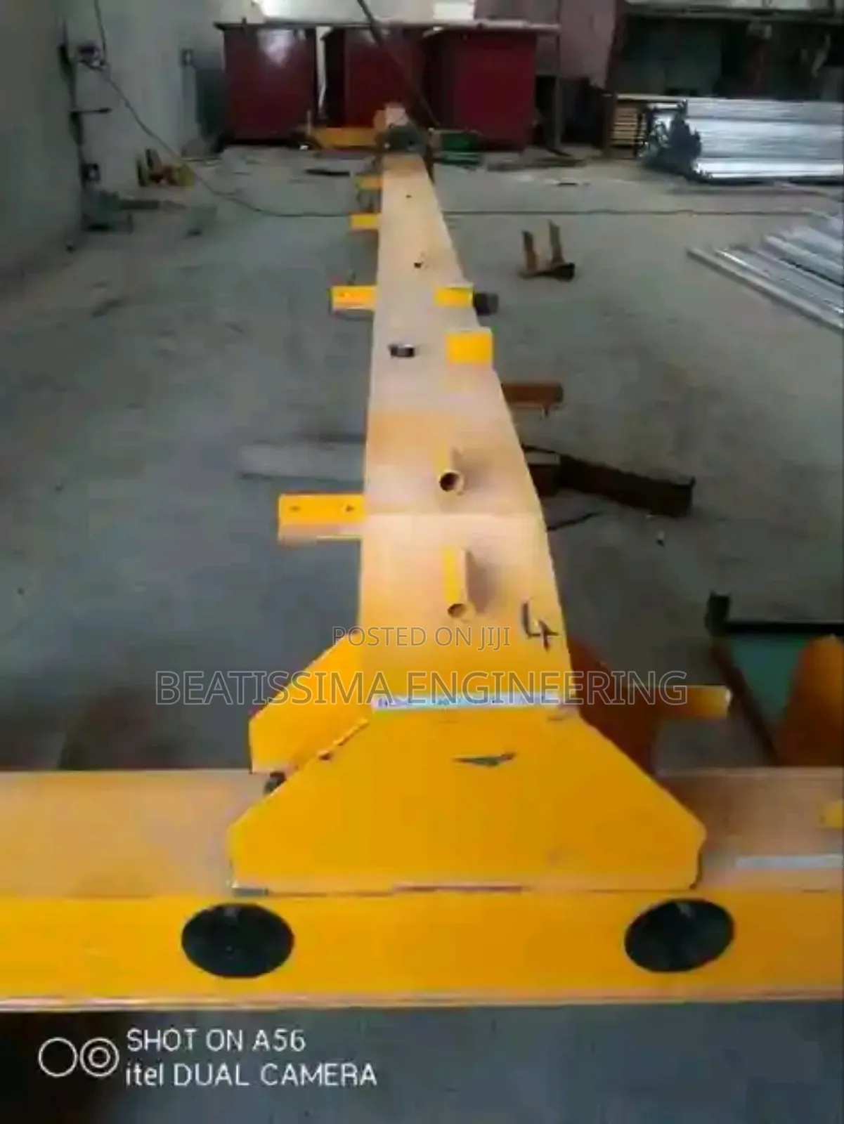 Factory Crane Fabrication and Hoist Installation