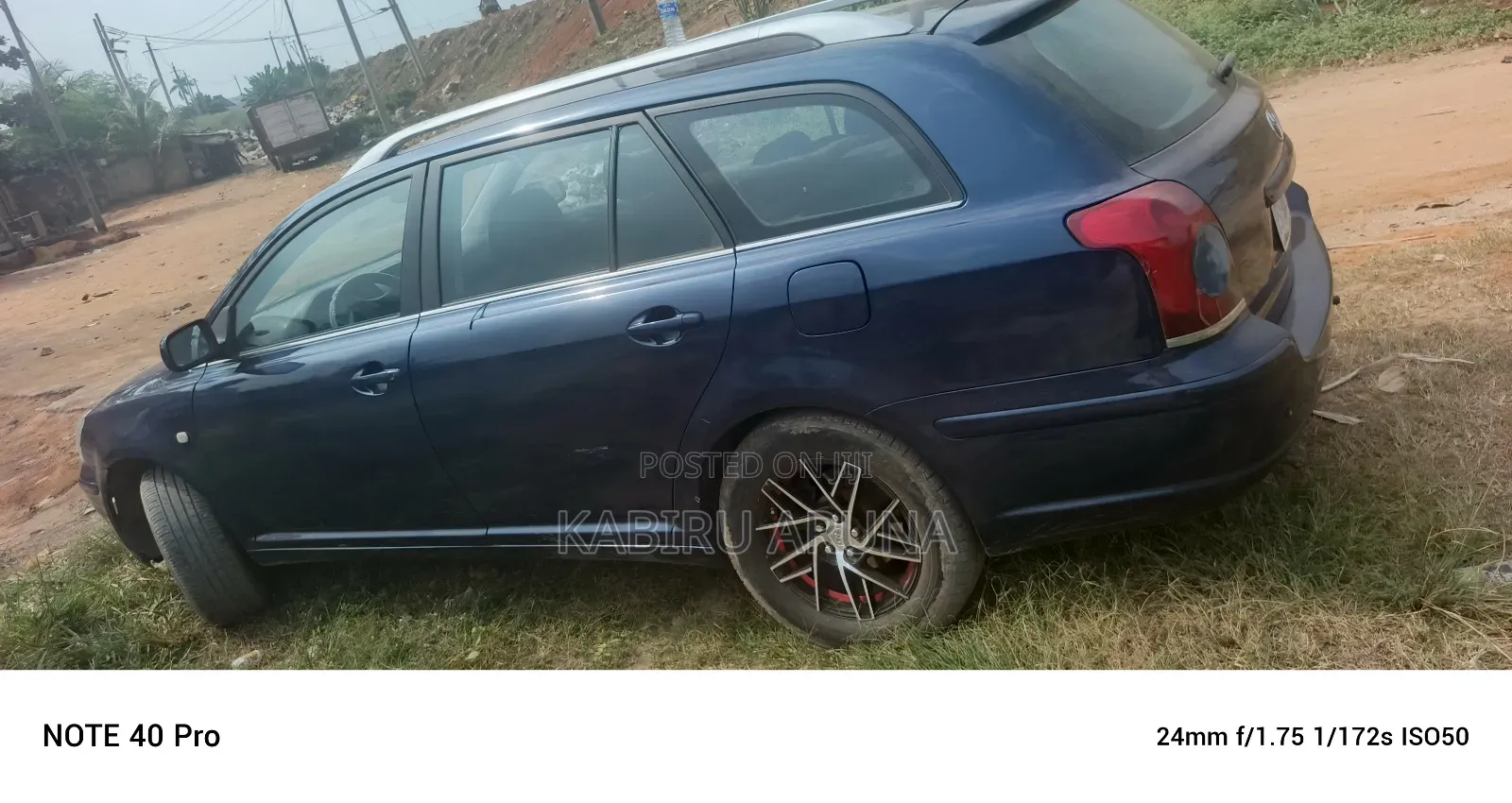 Toyota Avensis 2005 Blue