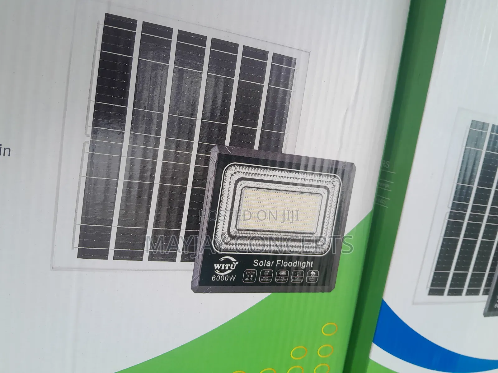 Sx 500w Led Solar Floodlight With High Quality Solar Panel Cell-Remote