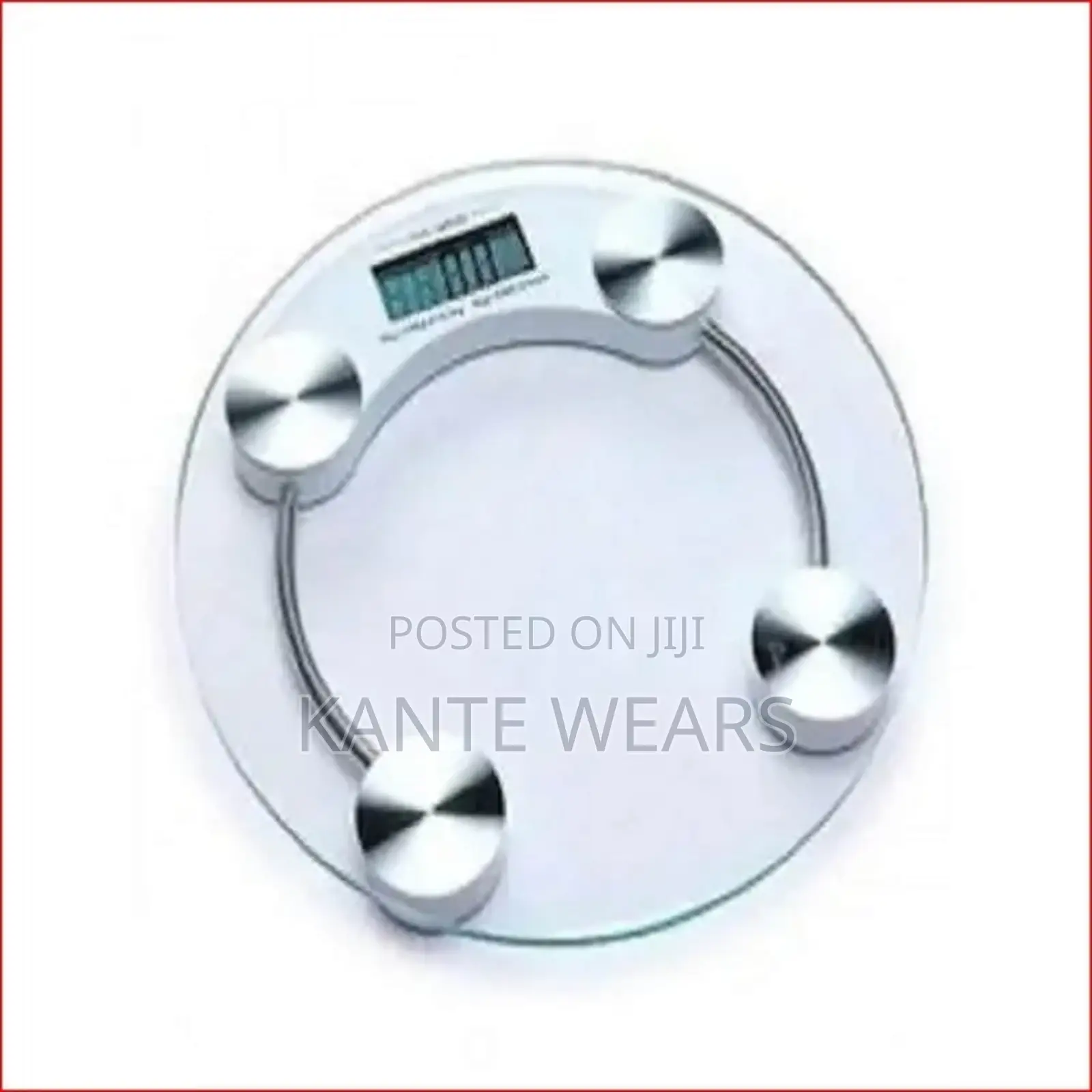 Personal Digital Weighing Scale Round