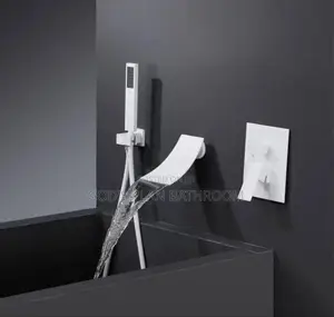 Conduct Bath Mixer Tap (White)