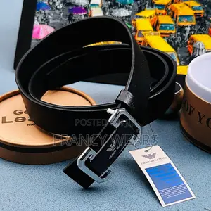Leather Quality Men’S Designer Belts for Casual and Suits Wears