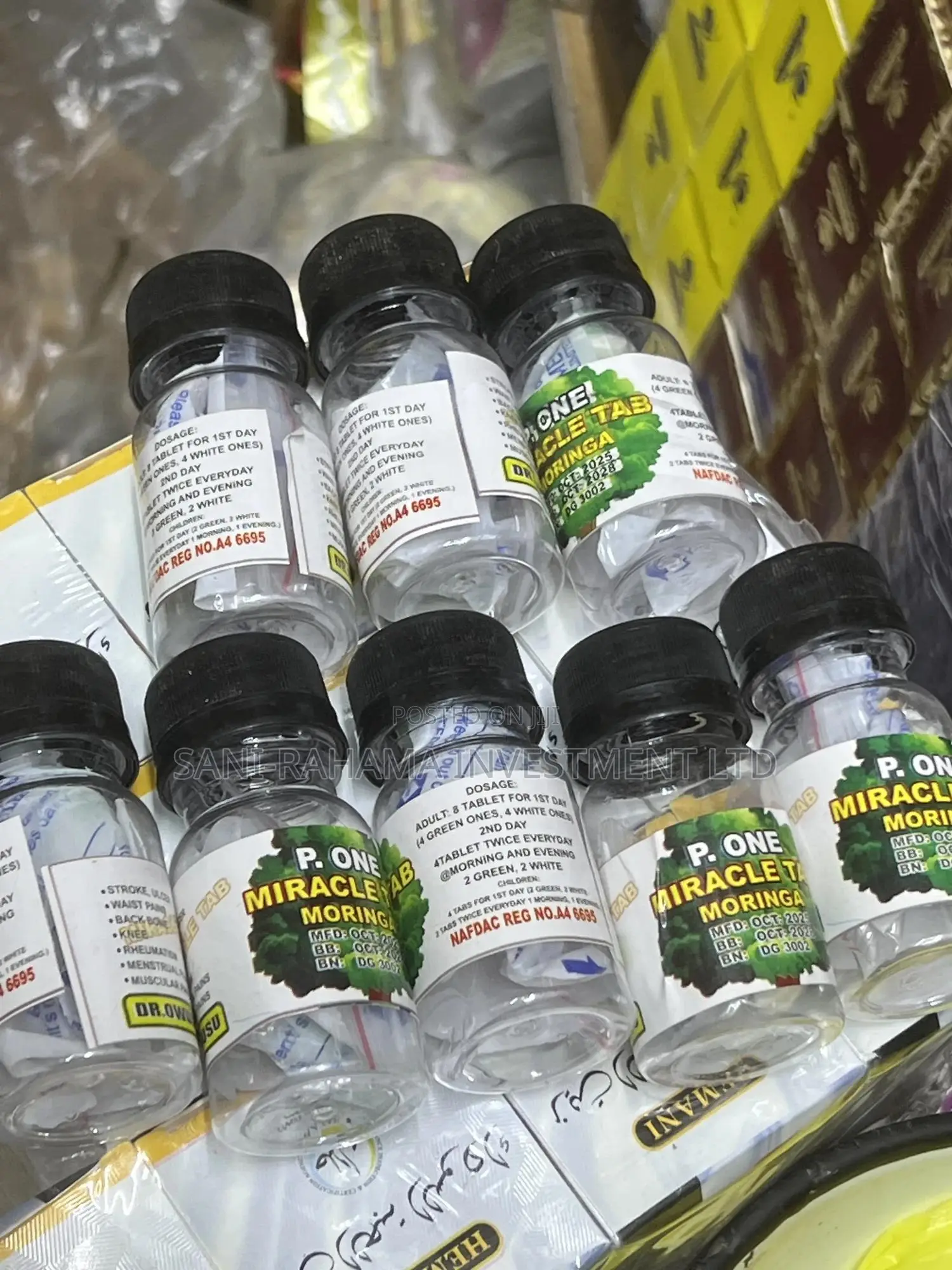 P. One Miracle Tablet ( Moringa Tablet).