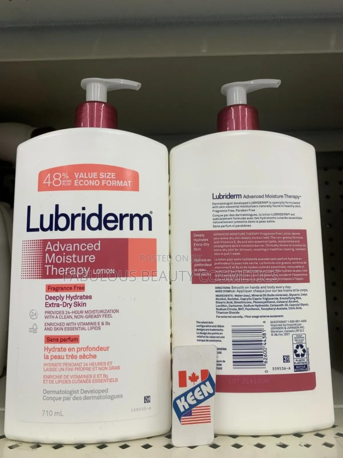 Lubriderm Advanced Moisture Therapy Moisturizing Cream