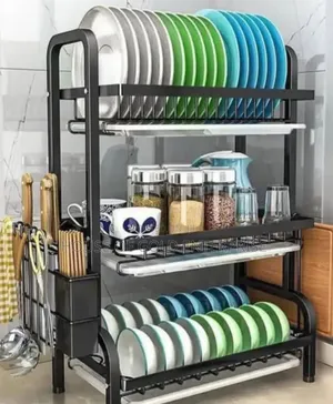 3-Layer High Quality Multifunctional Bowl Rack