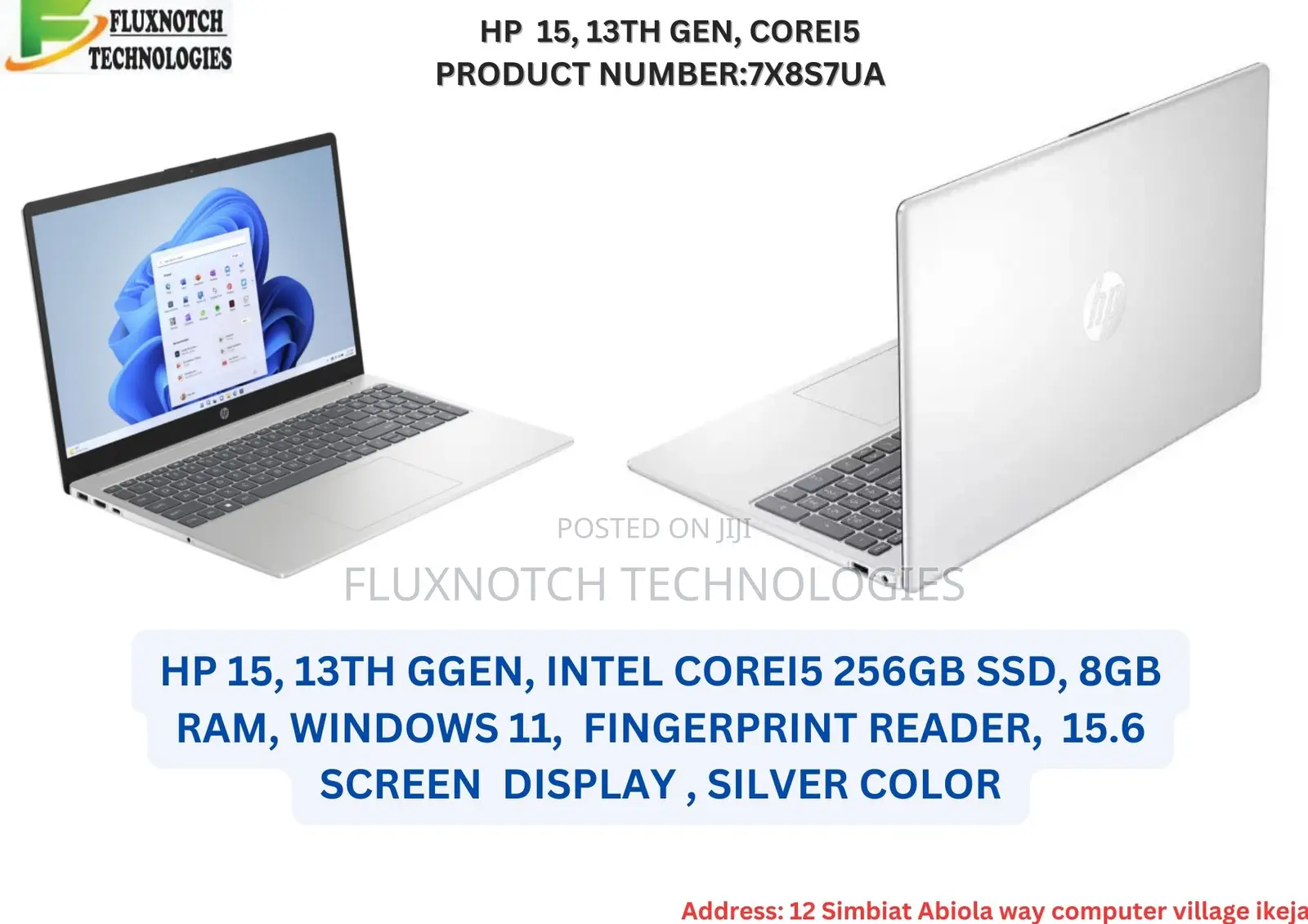 New Laptop HP 15 8GB Intel Core i5 SSD 256GB