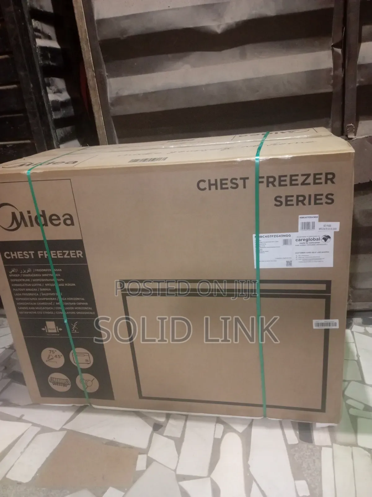 Midea Chest Freezer 400l