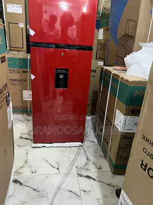 Hisense 204l Double Door Side‐By‐Side Fridge With Water Dispenser