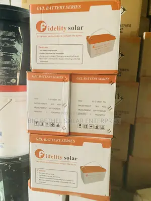 Fidelity Solar 12v 120ah Solar Gel Battery