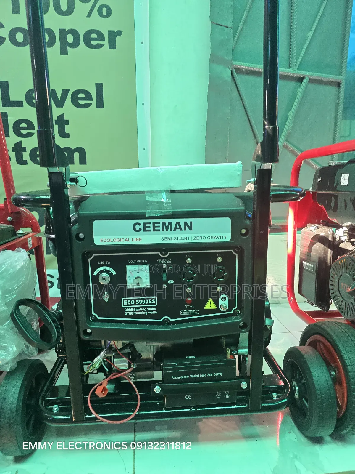 Ceeman Petrol Generator(4.5kva)100% Copper Coil