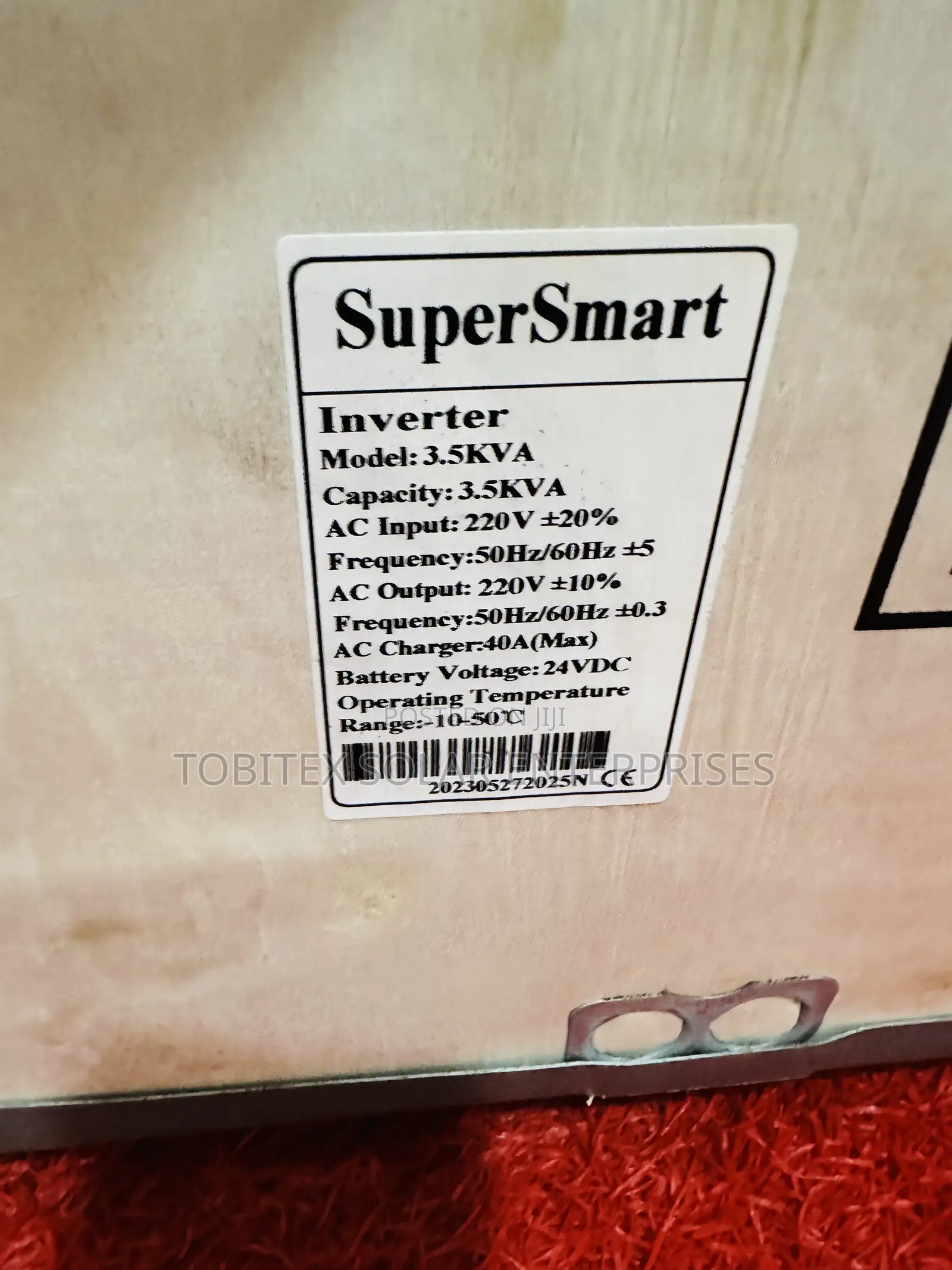 3.5kva Super Smart Inverter’S 24v