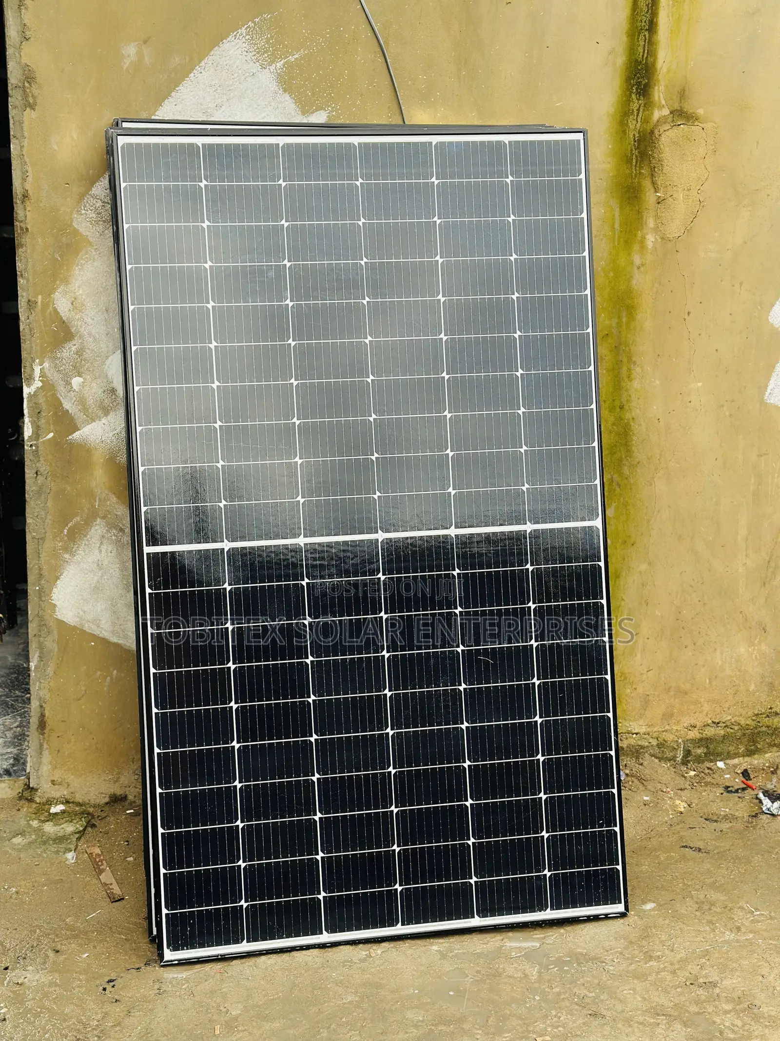 600w Blue Power Solar Panels Black Frame