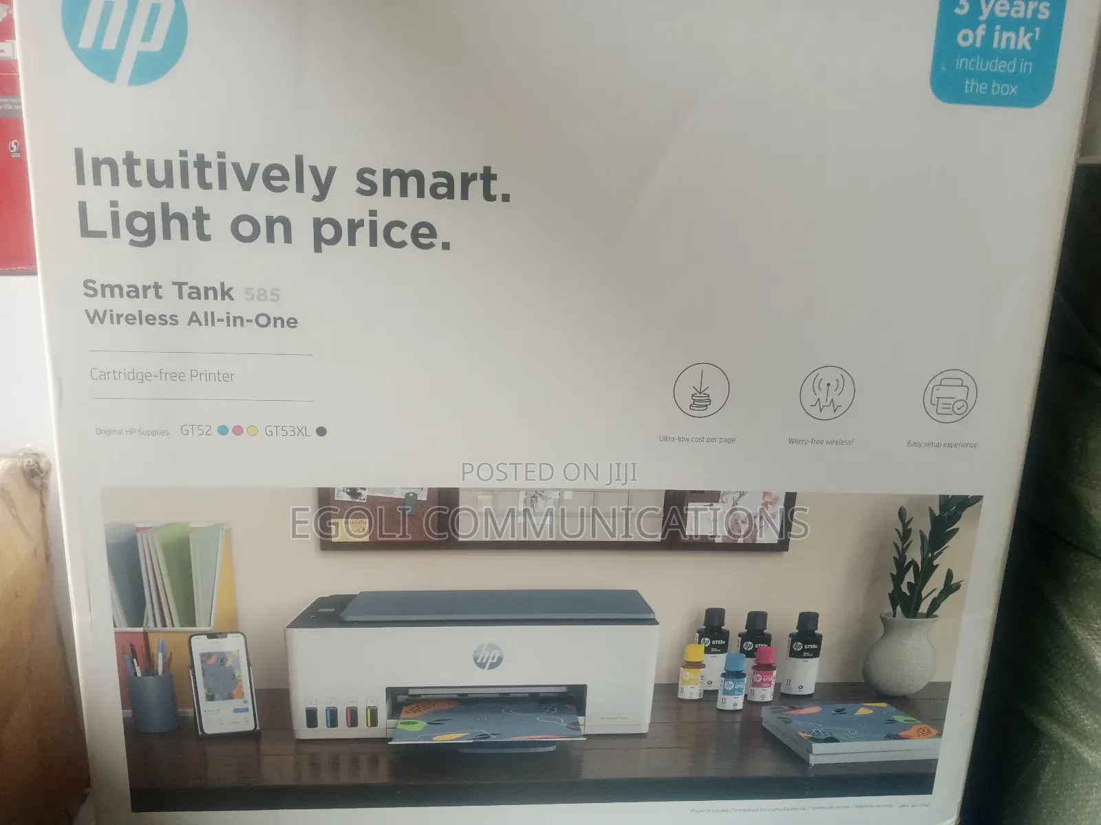 Hp Mart Tank Printer 585