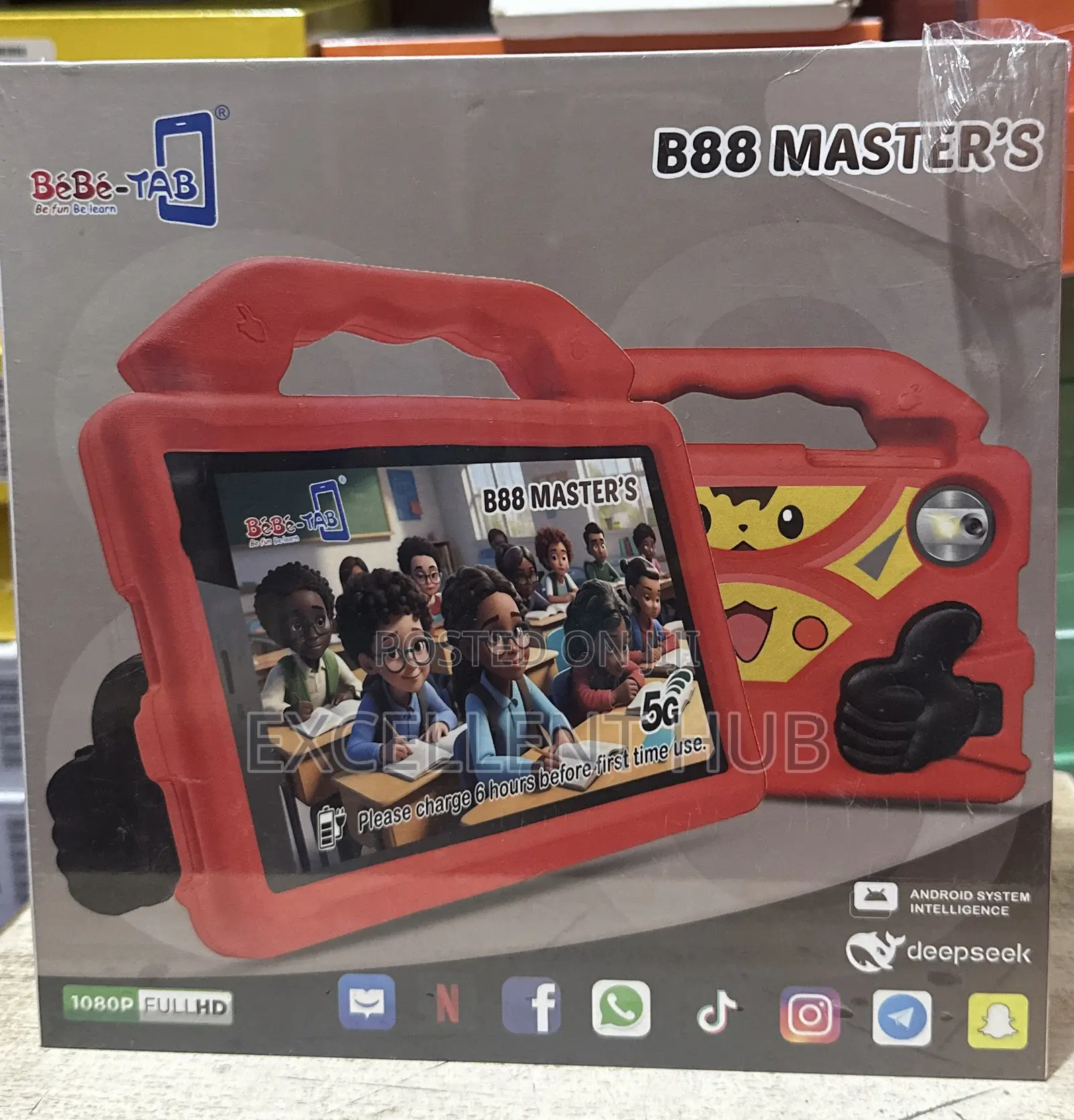 New Bebe B88 Master 256 GB Pink