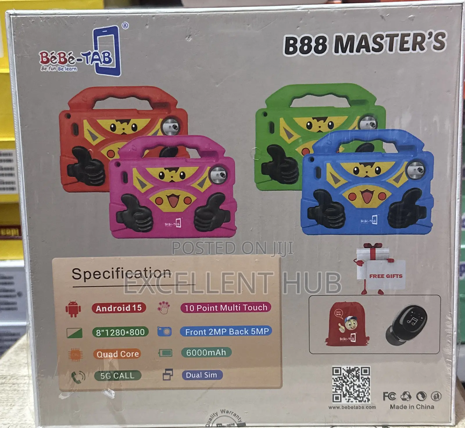 New Bebe B88 Master 256 GB Pink