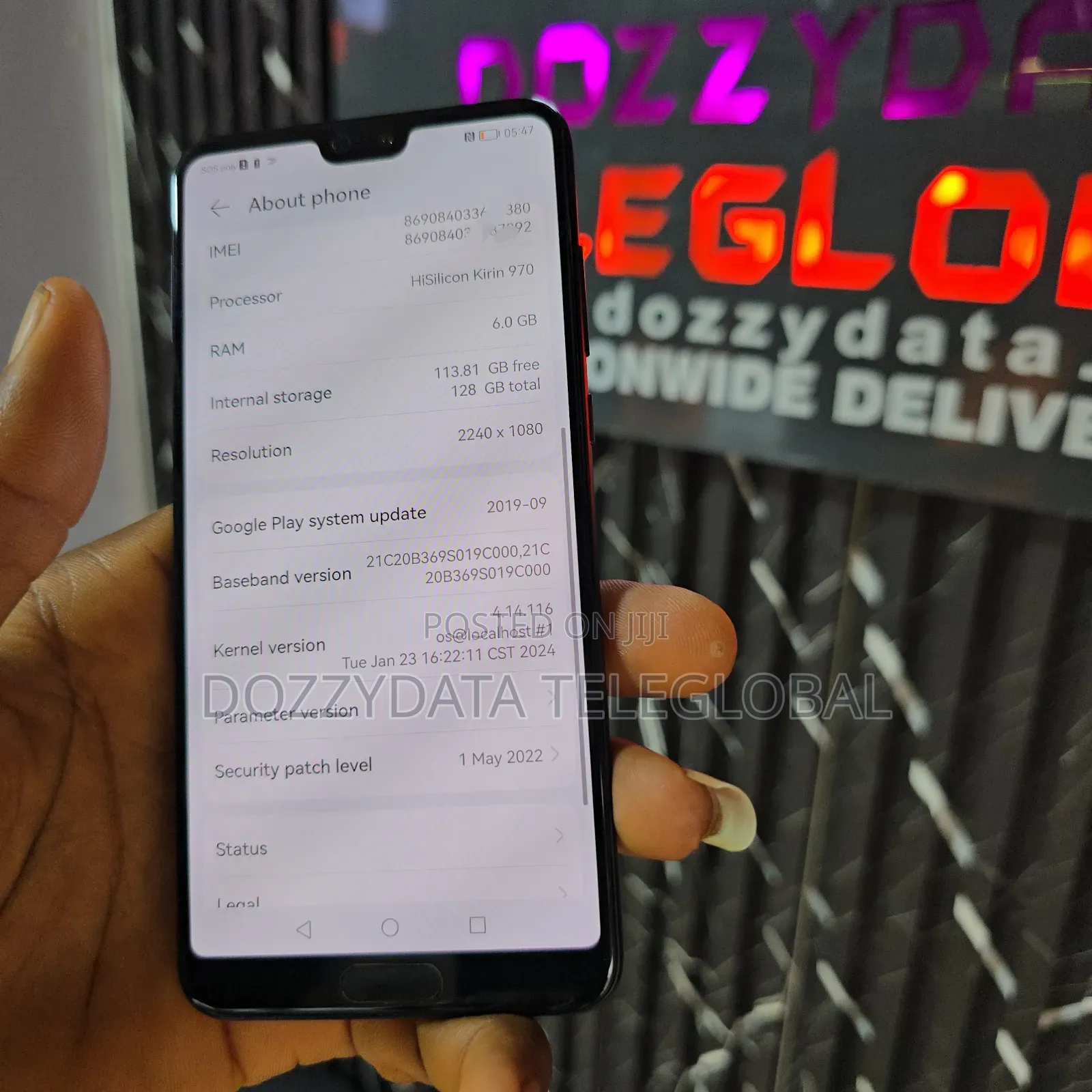 Huawei P20 Pro 128 GB Black