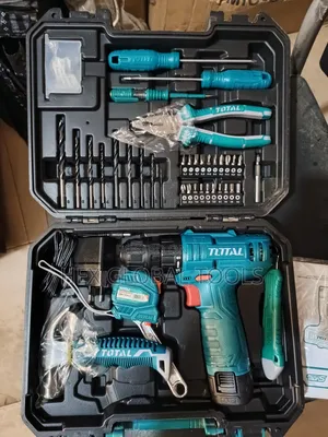 Cordless Drill With Tools