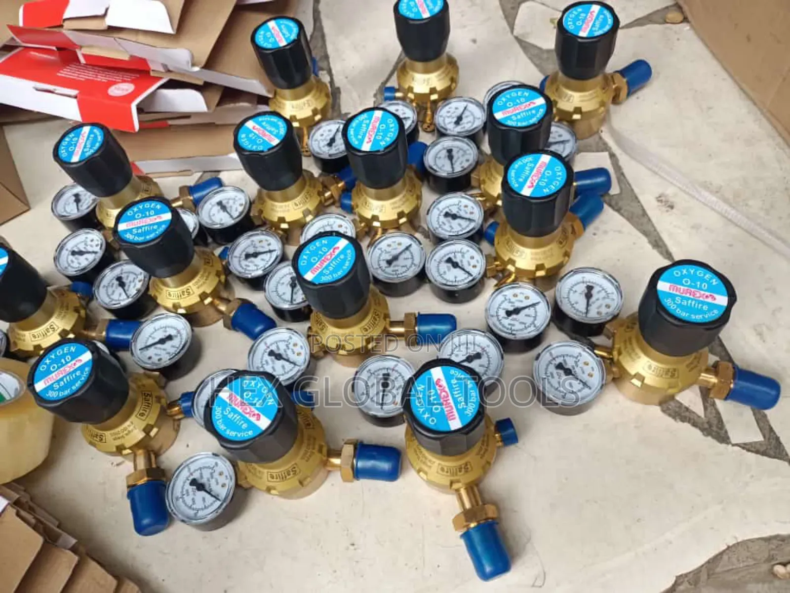 Saffire Oxygen Regulator Guage