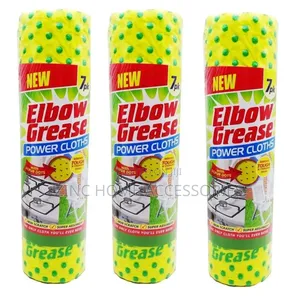 7pk Elbow Grease Power Cloth